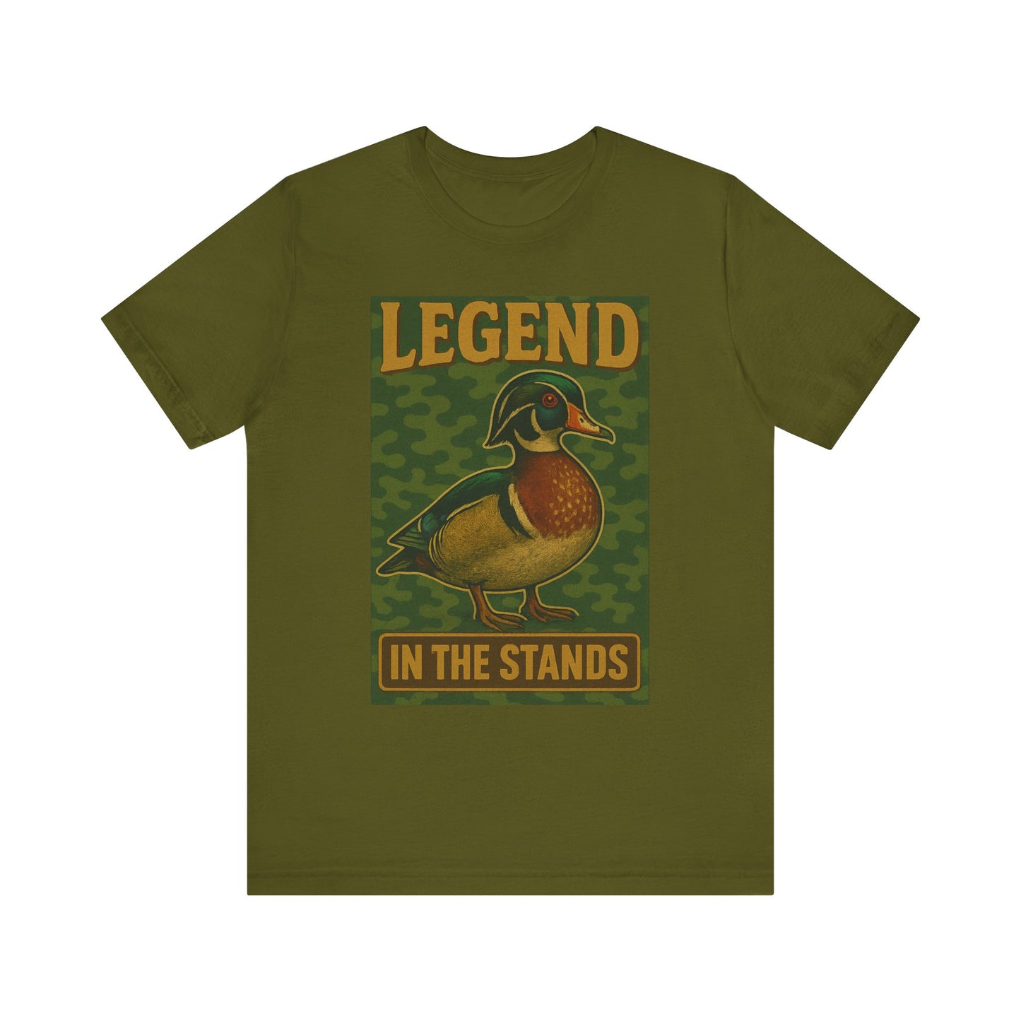 👉 Cheer Dad Shirt – Woods & Water “Legend in the Stands” Wood Duck Tee