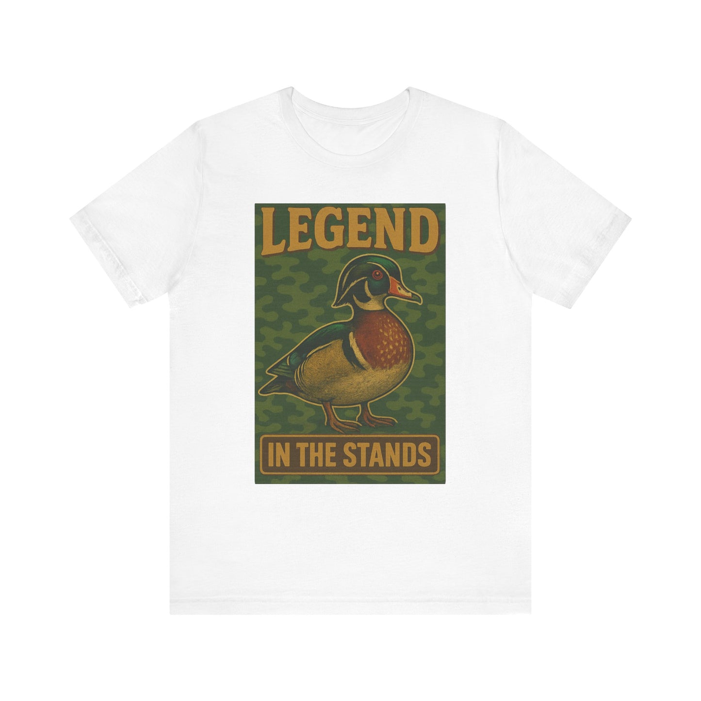 👉 Cheer Dad Shirt – Woods & Water “Legend in the Stands” Wood Duck Tee