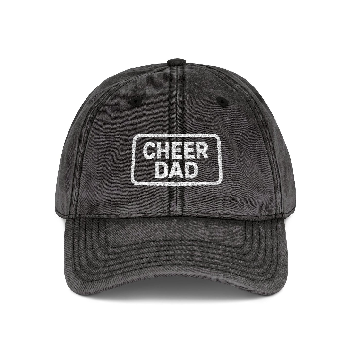 👉 Cheer Dad Hat – Embroidered Adjustable Vintage Cap | Legend in the Stands™