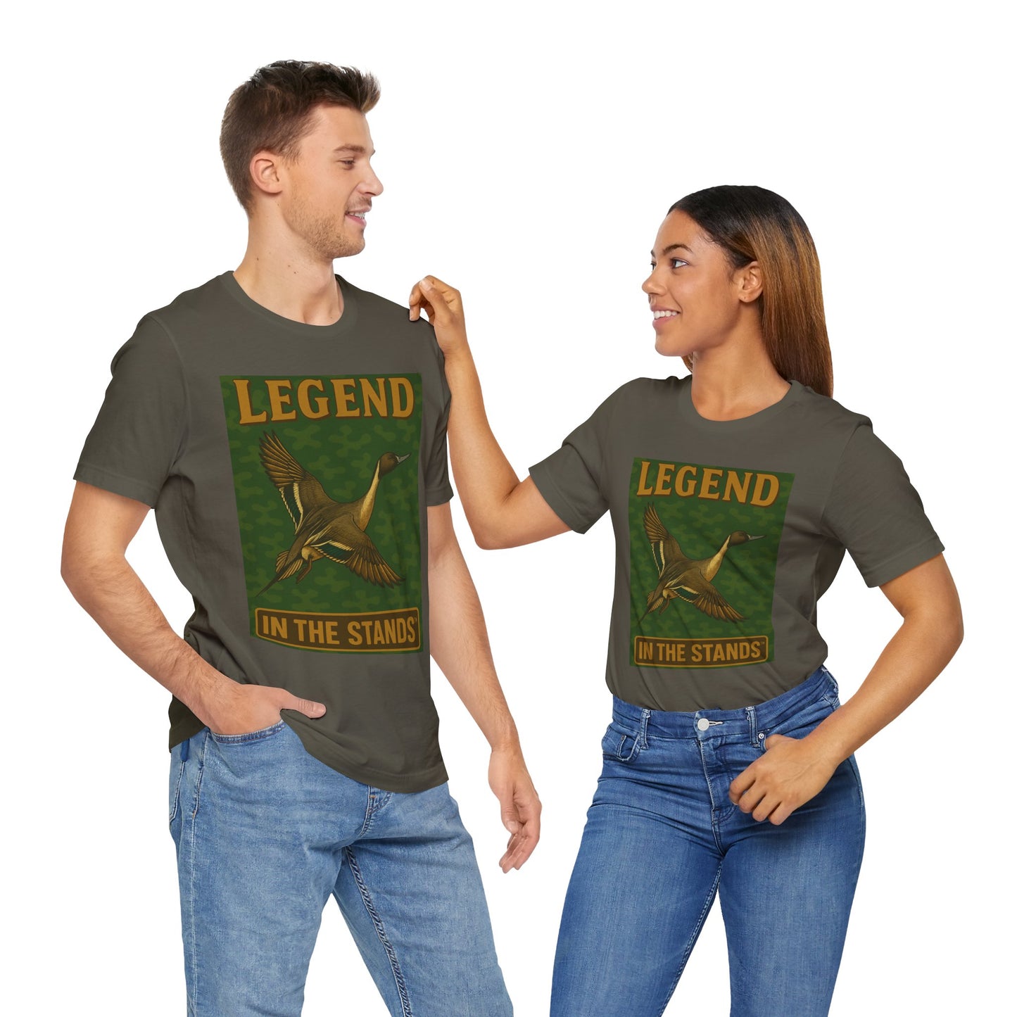 👉 Cheer Dad Shirt – Woods & Water “Legend in the Stands” Pintail Tee