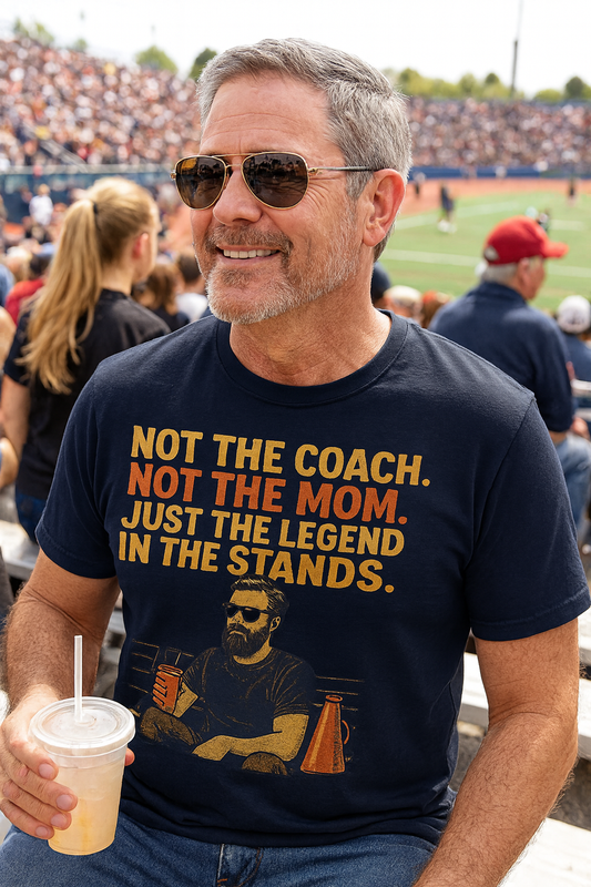 👉 Cheer Dad Shirt – "Game Day Legend" Tee