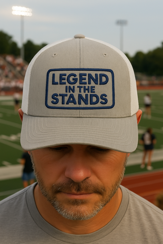 👉 Cheer Dad Hat – Embroidered Classic Legend in the Stands™ Trucker Cap