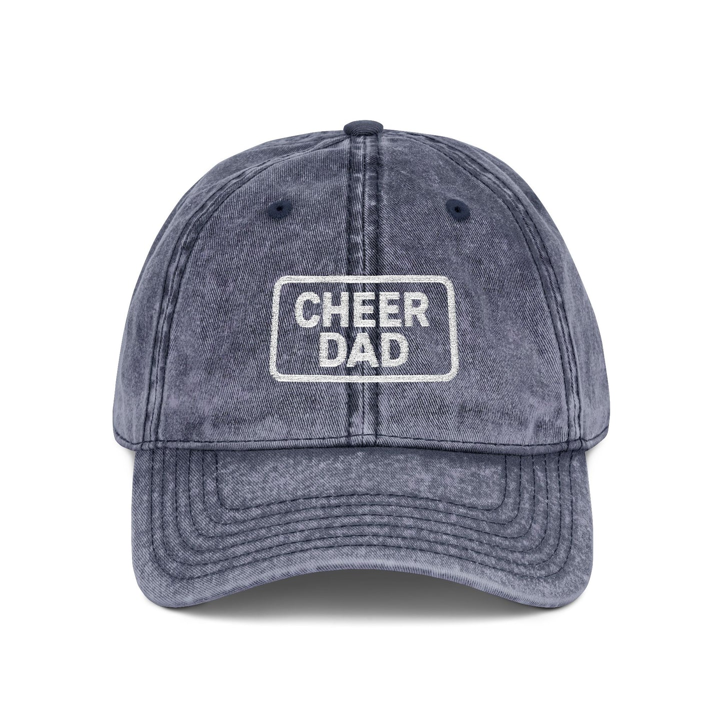👉 Cheer Dad Hat – Embroidered Adjustable Vintage Cap | Legend in the Stands™