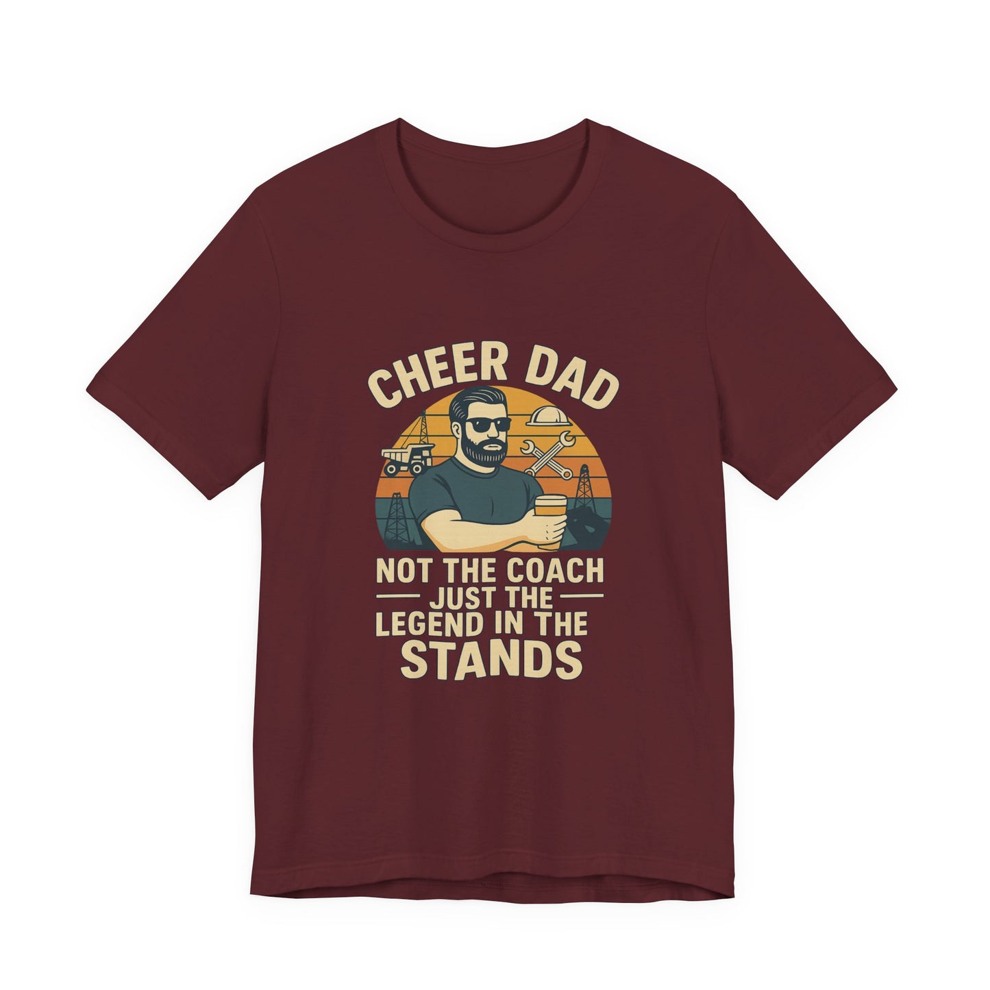 👉 Cheer Dad Shirt – Legend in the Stands Tee