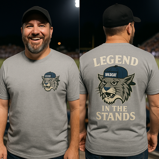 👉  Cheer Dad Shirt – Legend in the Stands (Wildcat Edition) Tee