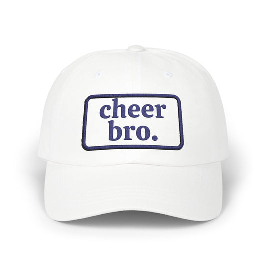 Cheer Bro Hat – Embroidered Adjustable Cap | Legend in the Stands™
