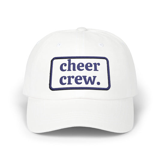 Cheer Crew Hat – Embroidered Adjustable Cap | Legend in the Stands™