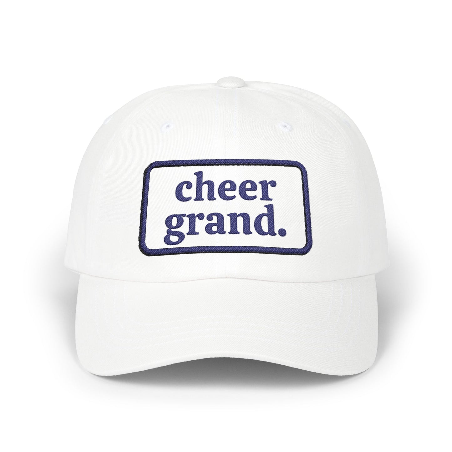 Cheer Grand Hat – Embroidered Adjustable Cap | Legend in the Stands™