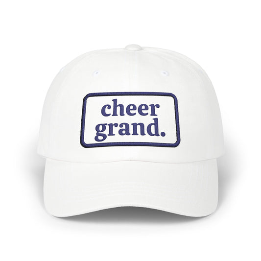 Cheer Grand Hat – Embroidered Adjustable Cap | Legend in the Stands™