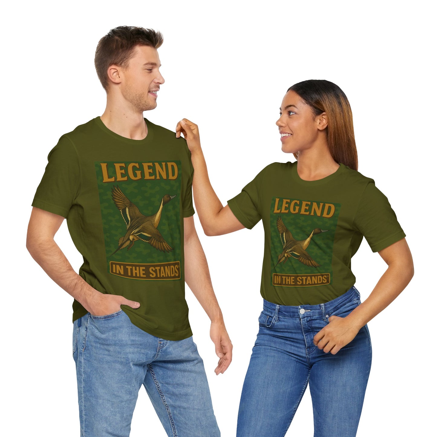 👉 Cheer Dad Shirt – Woods & Water “Legend in the Stands” Pintail Tee