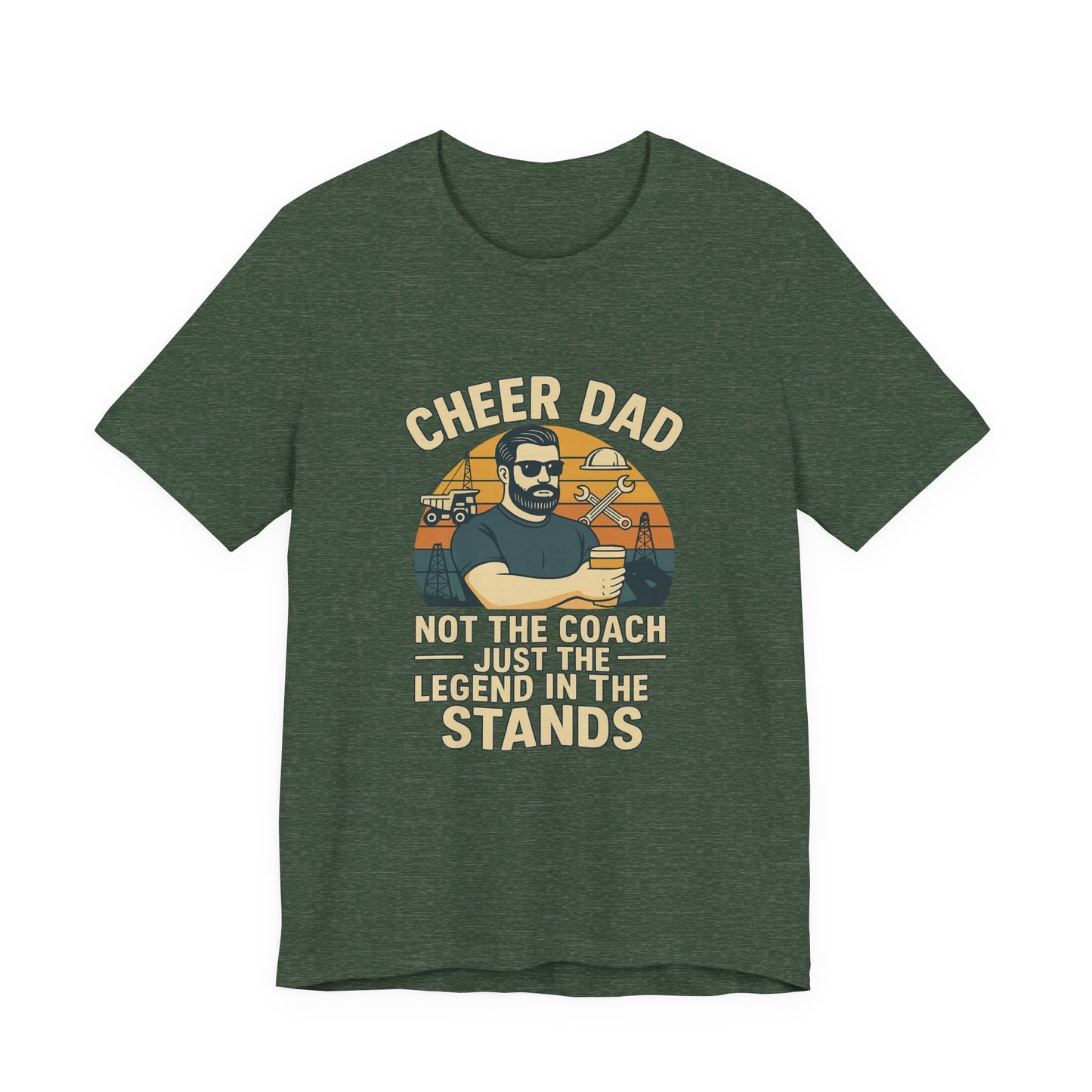 👉 Cheer Dad Shirt – Legend in the Stands Tee
